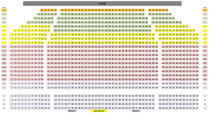 Little River Casino Concert Seating Chart