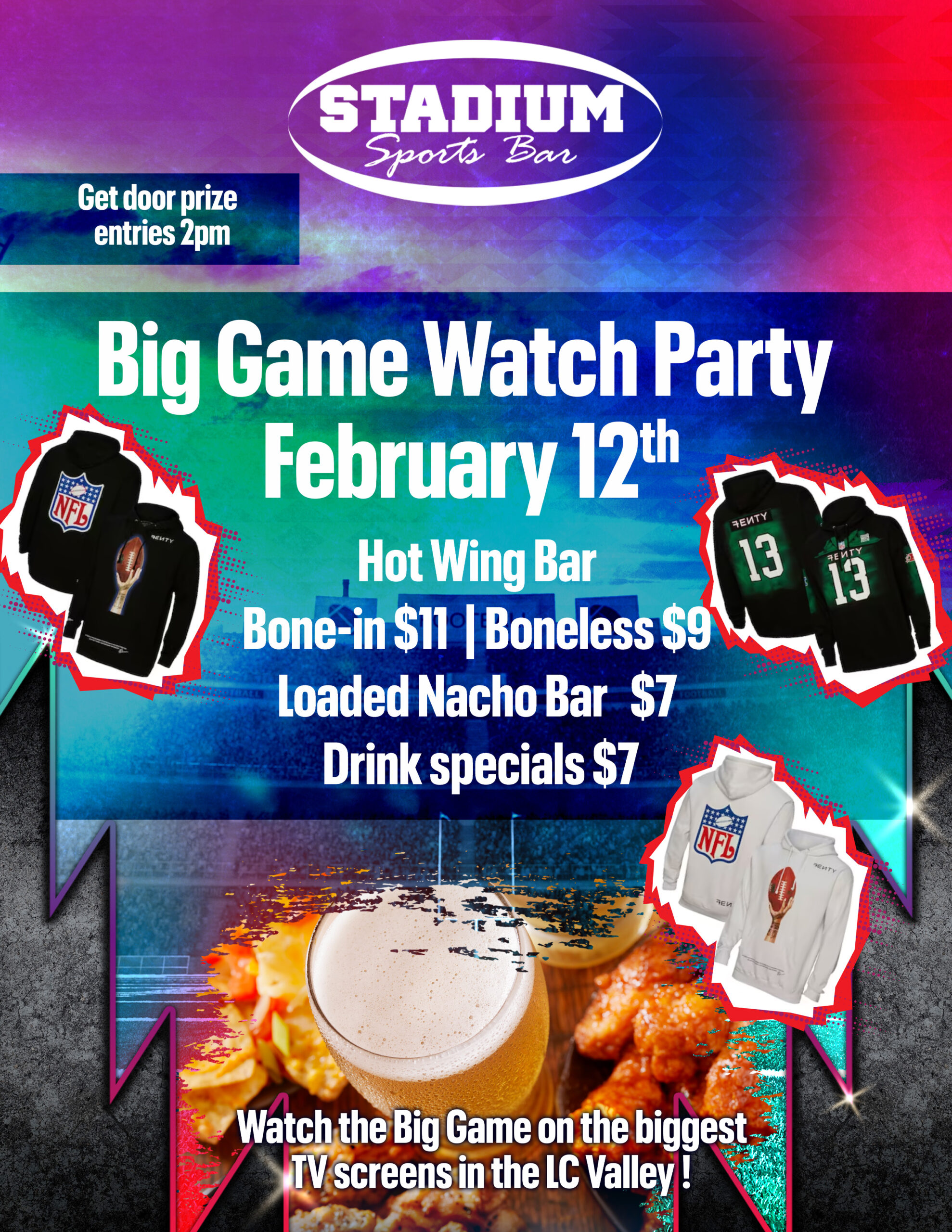 The Big Game Watch Party